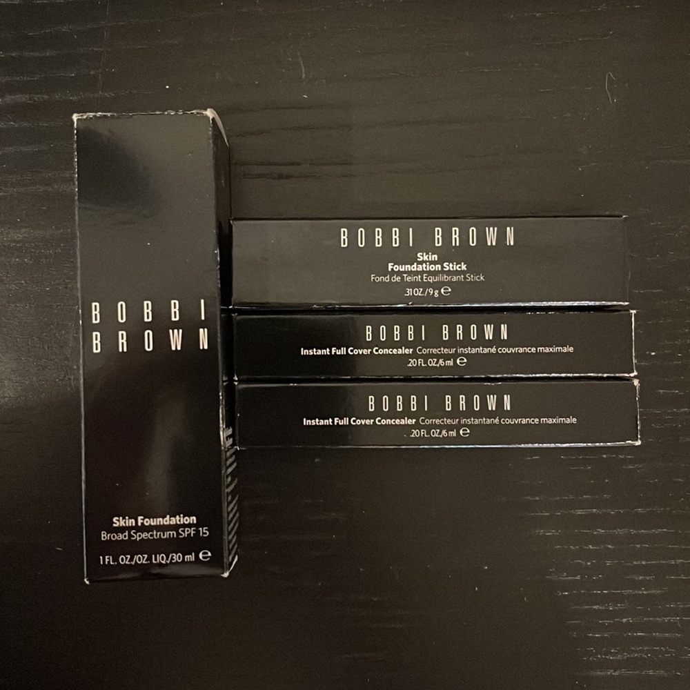 Brand new Bobbi brown products in box